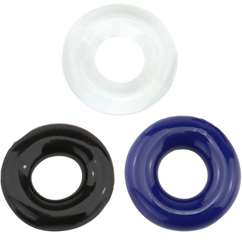 Anel peniano ARMONY Titan Love Donut em silicone, em múltiplas cores