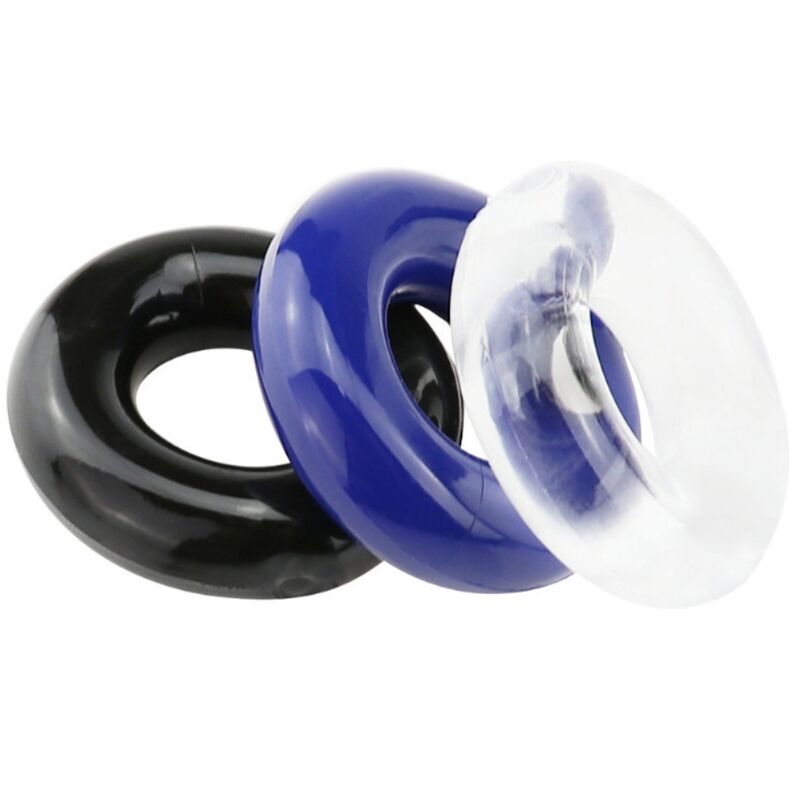 Anel peniano ARMONY Titan Love Donut em silicone, em múltiplas cores
