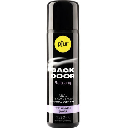 PJUR Lubrificante Anal Relaxante Jojoba Back Door 250ml para prazer e conforto anal