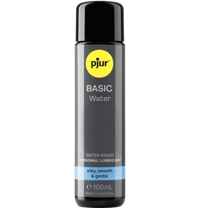 Frasco de PJUR Lubrificante Íntimo Básico à Base de Água 100ml