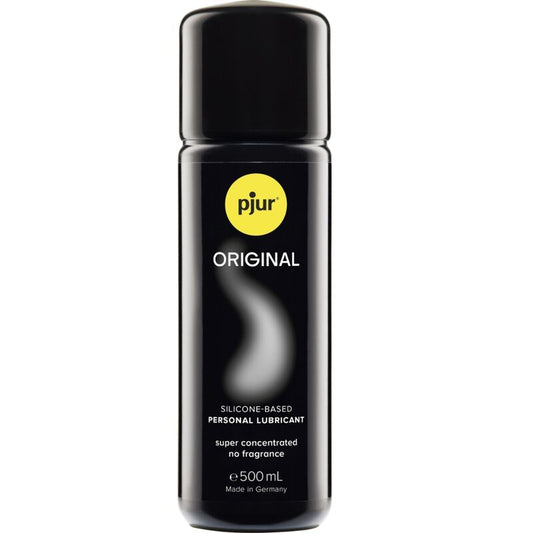 Pjur Lubrificante de Silicone Original 500 ML para prazer prolongado e massagens