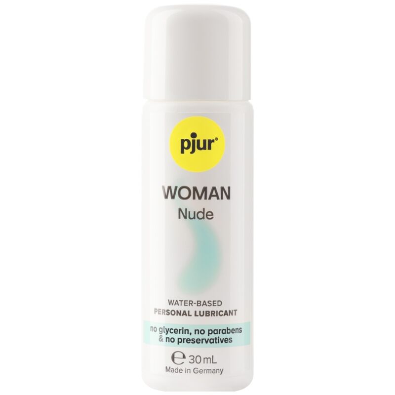 Lubrificante PJUR Woman Nude à base de água neutro 30 ML para pele sensível.
