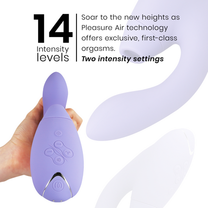 Womanizer Duo 2 Estimulador Duplo Lilás com tecnologia Pleasure Air