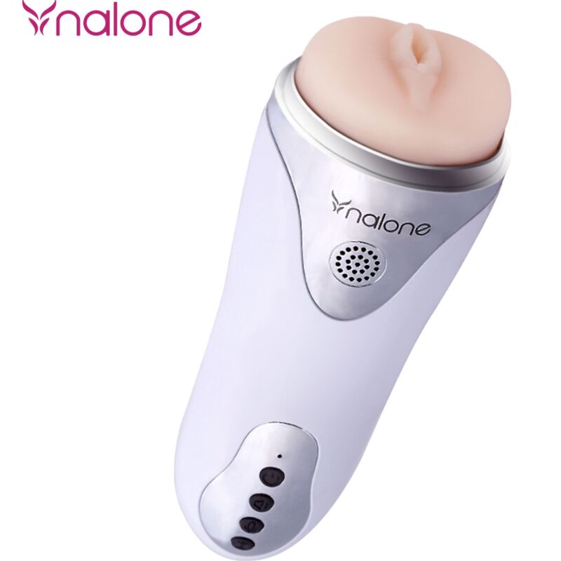 NALONE - MASTURBADOR MAGO CON VIBRACIÓN BLANCO