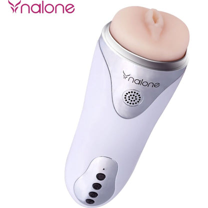 NALONE - MASTURBADOR MAGO CON VIBRACIÓN BLANCO