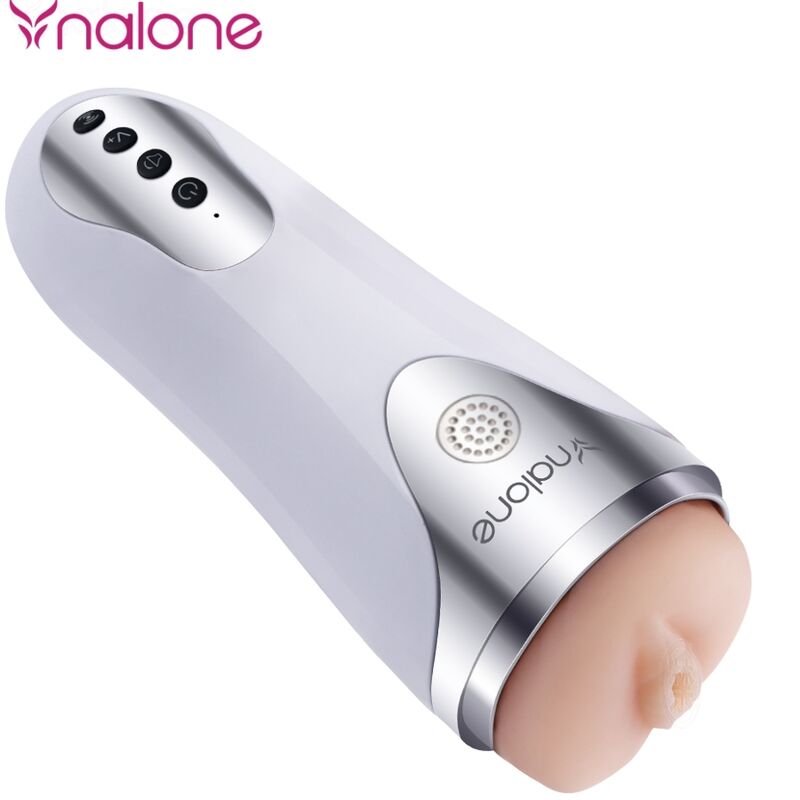 NALONE - MASTURBADOR MAGO CON VIBRACIÓN BLANCO