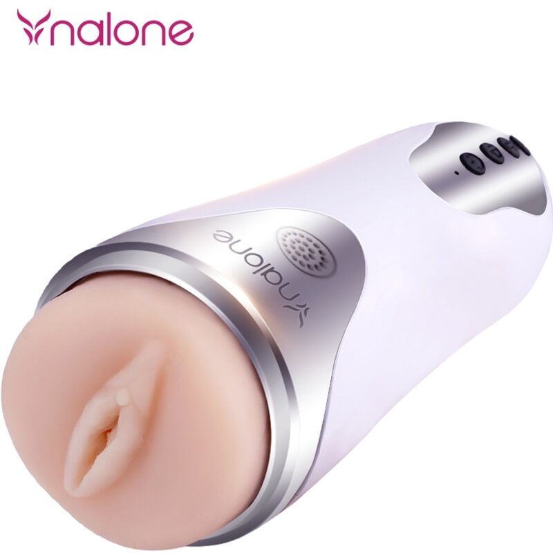 NALONE - MASTURBADOR MAGO CON VIBRACIÓN BLANCO