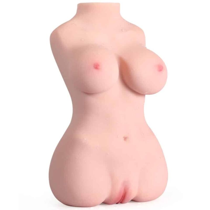 Armony Torso Feminino Realista Modelo 3 em TPE para experiência de prazer autêntica e detalhada.