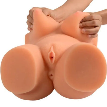 Torso feminino realista Armony feito de TPE de alta qualidade, detalhando a textura da pele e as formas anatómicas.