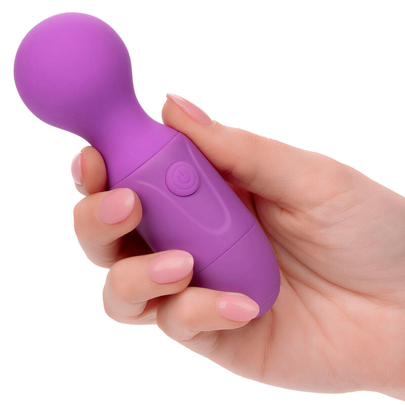 Vibrador Recargable con 10 Vibraciones y Cuello Flexible Morado