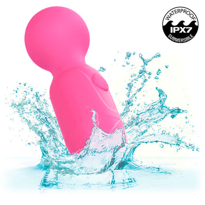 Masajeador Recargable First Time con 10 Vibraciones Rosa