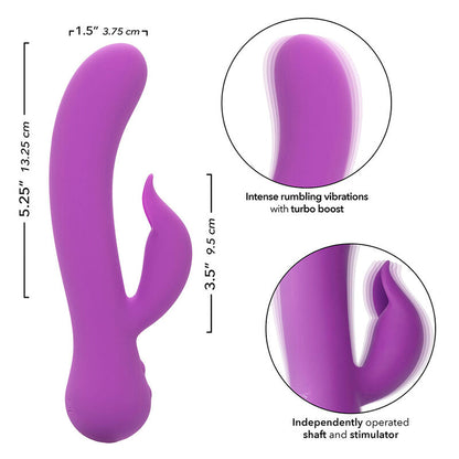 Vibrador Recargable Pleaser Morado