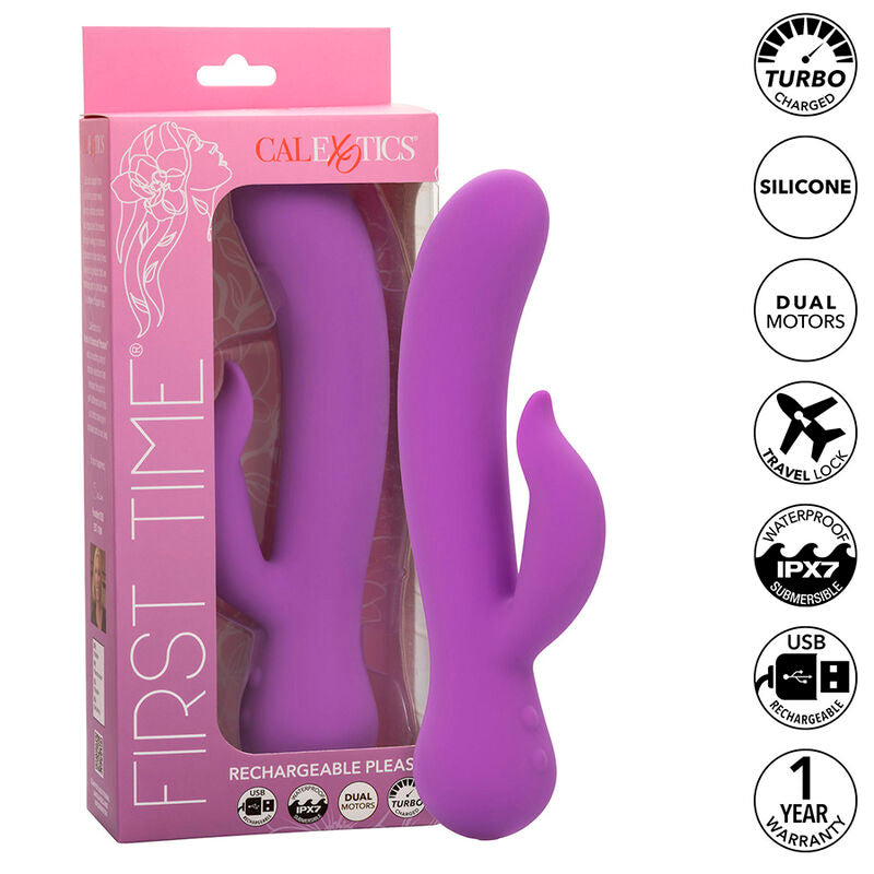 Vibrador Recargable Pleaser Morado