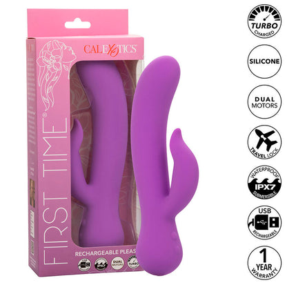 Vibrador Recargable Pleaser Morado