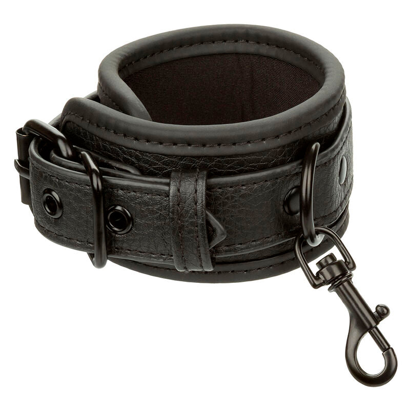Pulseras de Cuero Ajustables Nocturnal Negras