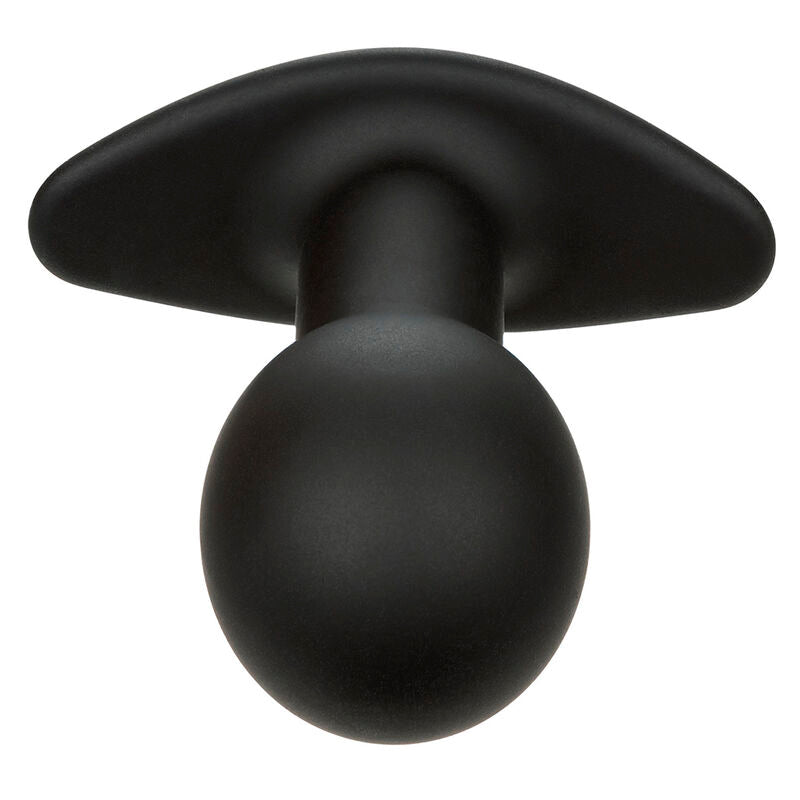Plug Anal Vibrador Rock Bottom con 10 Funciones de Silicona Negra