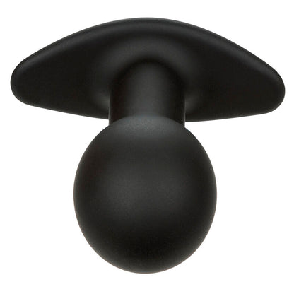 Plug Anal Vibrador Rock Bottom con 10 Funciones de Silicona Negra