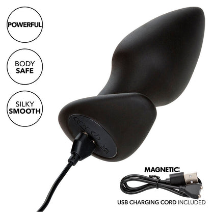 Plug Anal Vibrador de Silicona con 10 Funciones