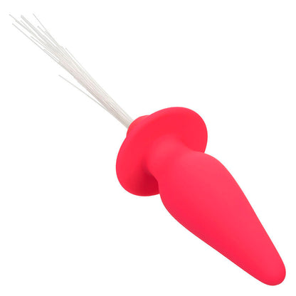 Plug Anal Vibrador Southern Lights con 10 Vibraciones de Silicona Rosa
