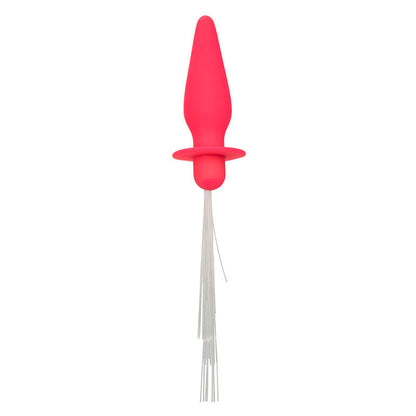 Plug Anal Vibrador Southern Lights con 10 Vibraciones de Silicona Rosa