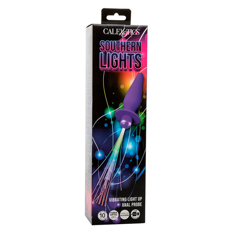 Plug Anal Vibratorio con Luces Southern Lights