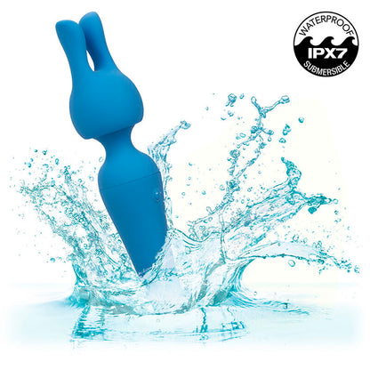 Vibrador Wand Couture Kit con 10 Vibraciones Azules