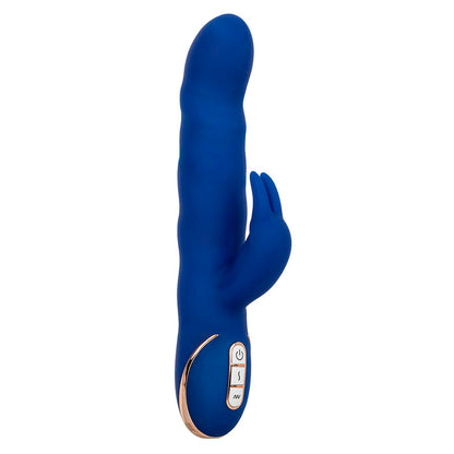 Vibrador Jack Rabbit con Movimiento Ondulatorio Azul