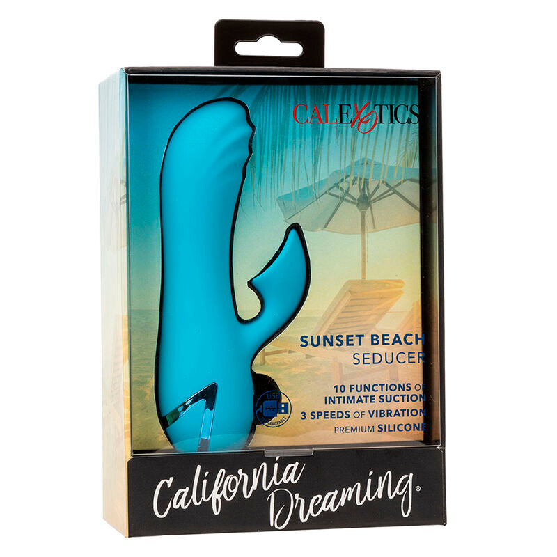 Vibrador y Estimulador Sunset Beach Seducer con 10 Funciones