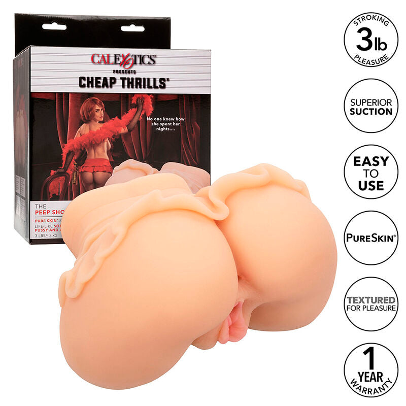 Masturbador Masculino Doble Realista The Peep Show Girl