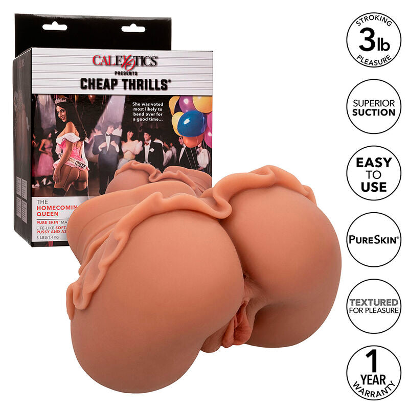 Masturbador Doble Realista La Reina del Baile Caramelo