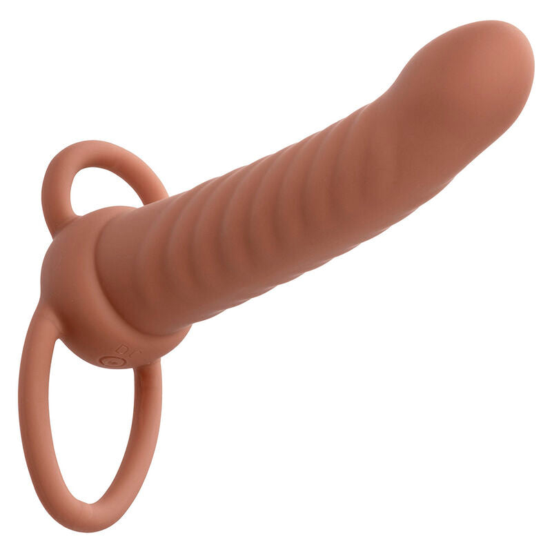 Vibrador de Doble Penetración Nervurado Maxx con 10 Vibraciones