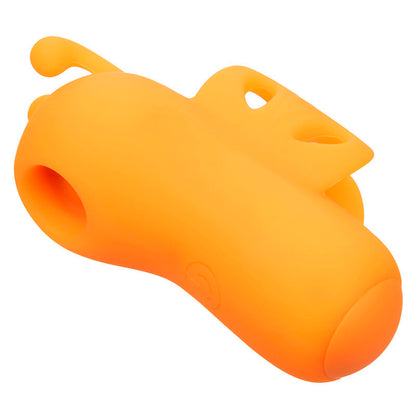Vibrador de Dedo Neon Vibes con 10 Vibraciones Naranja