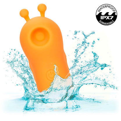 Vibrador de Dedo Neon Vibes con 10 Vibraciones Naranja
