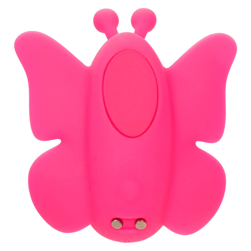 Vibrador Discreto para Bragas con 10 Funciones y Diseño Magnético Rosa