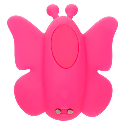 Vibrador Discreto para Bragas con 10 Funciones y Diseño Magnético Rosa