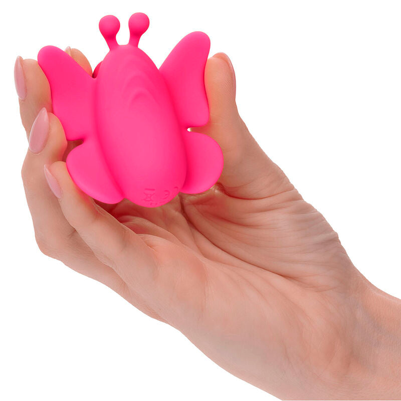 Vibrador Discreto para Bragas con 10 Funciones y Diseño Magnético Rosa
