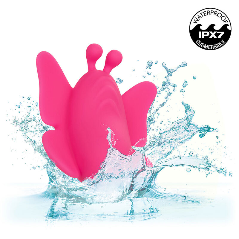 Vibrador Discreto para Bragas con 10 Funciones y Diseño Magnético Rosa
