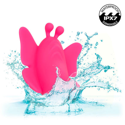 Vibrador Discreto para Bragas con 10 Funciones y Diseño Magnético Rosa