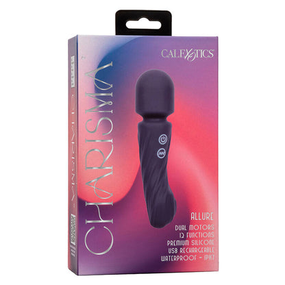 Masajeador Charisma Allure con Doble Motor y 12 Funciones, Morado