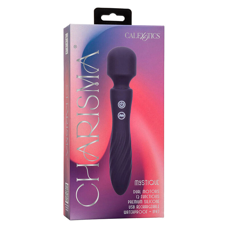 Vibrador Charisma Mystique con Motores Duales y 12 Funciones Morado