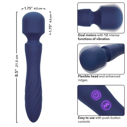 Vibrador Charisma Mystique con Motores Duales y 12 Funciones Morado