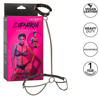 Collar y Correa de Cadena Ajustable Euphoria