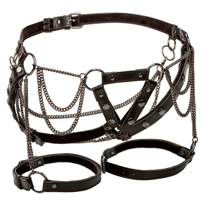 Arnés de Muslo Euphoria Premium con Múltiples Cadenas Talla Grande