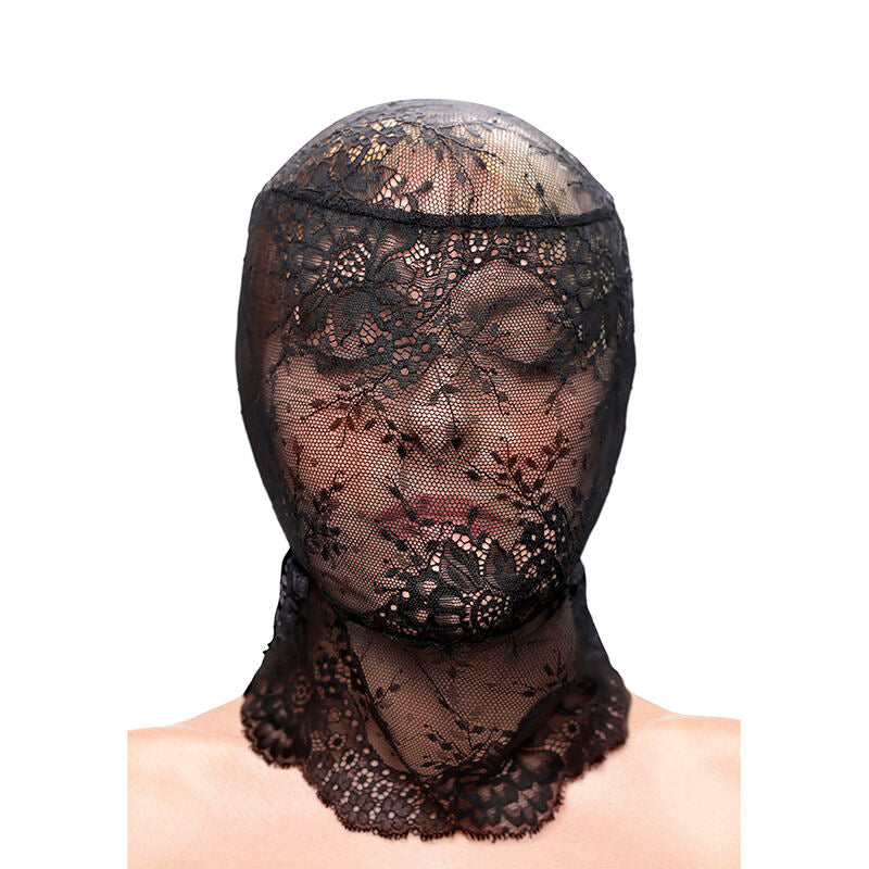 Capucha de Encaje Negra
