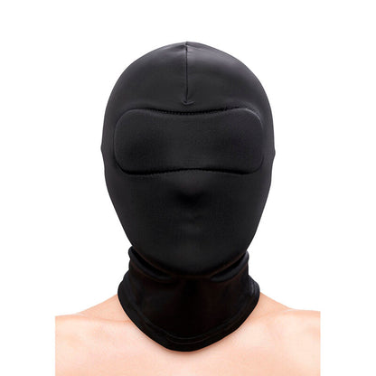 Capucha Cerrada de Nylon Negro