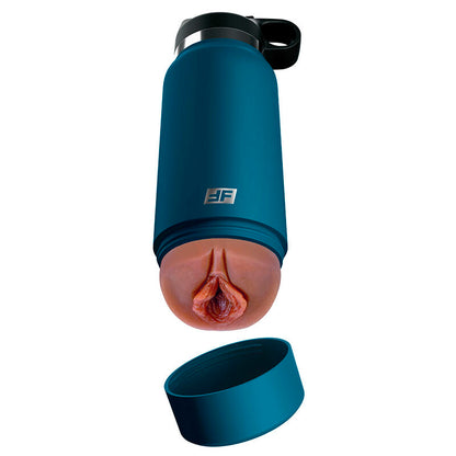Masturbador Masculino Fuck Flask Vagina Discreto Stroker Marrón Modelo 1