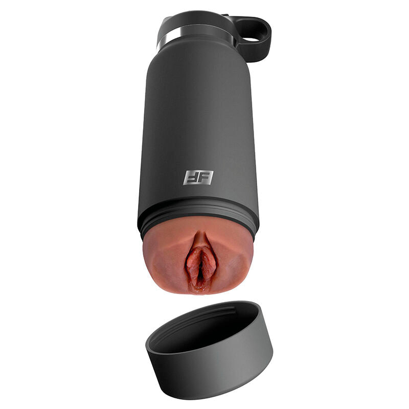 Masturbador Masculino Fuck Flask Vagina Discreto Stroker Marrón Modelo 2