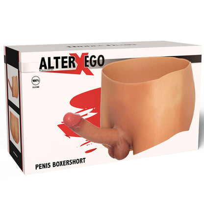 DESEO OCULTO - ALTER EGO BOXER SHOT CON PENE DE 18 CM, TALLA S/M