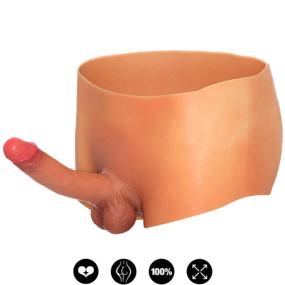 DESEO OCULTO - ALTER EGO BOXER SHOT CON PENE DE 18 CM, TALLA S/M