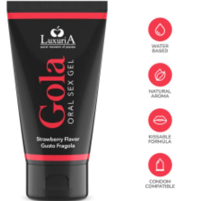 GEL ORAL SABOR FRESA 50 ML